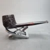Charatan's Make 409, Lane Era, Sandblasted Canadian Briar Pipe, English Estates [SOLD OUT] - Image 5