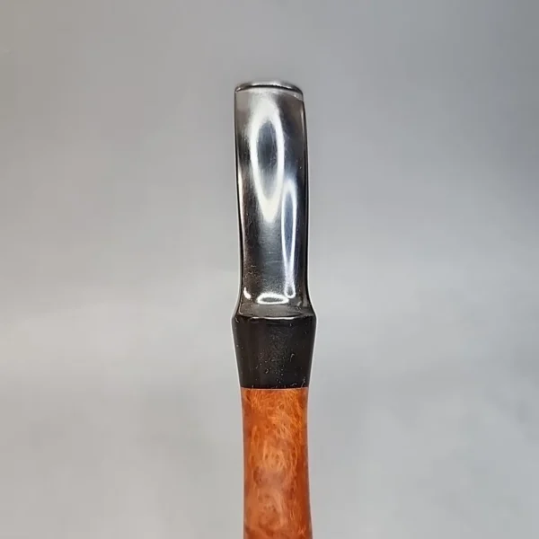 WO Larsen 2, Smooth Bent Apple Estate Briar Pipe, Danish Estates (Straight Grain) [SOLD OUT] - Image 6