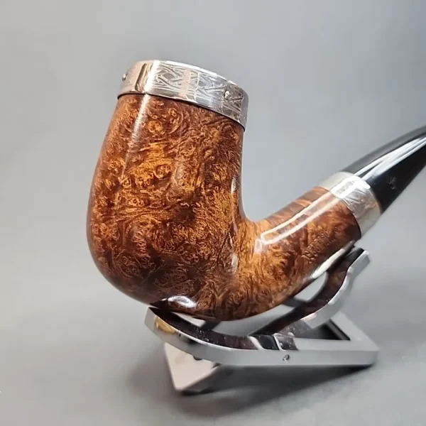2008 Peterson Pipe of the Year, Smooth Briar Pipe, Fishtail (267/1000) [SOLD OUT] - Image 6