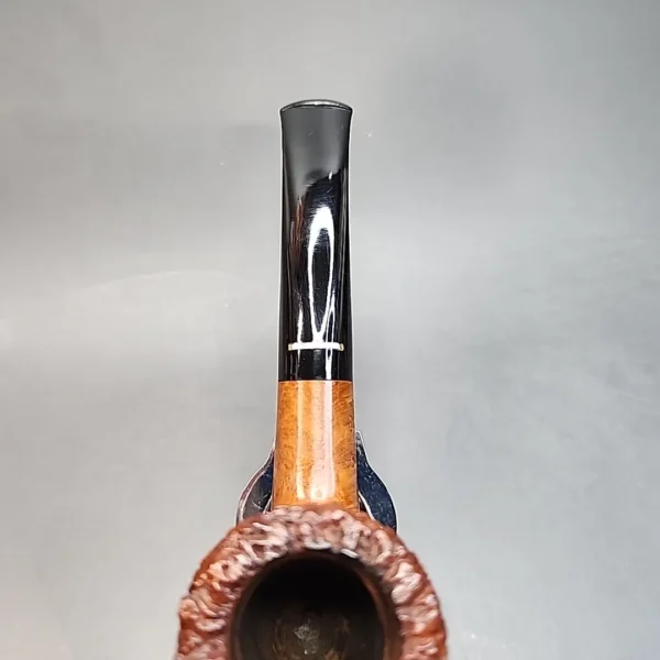 Don Carlos Partially Rusticated Rhodesian Briar Pipe, Italian Estates [SOLD OUT] - Image 6