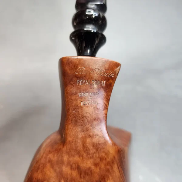 Ben Wade Royal Grain, Canted Freehand Estate Briar Pipe, Danish Estates [SOLD OUT] - Image 6