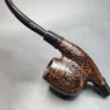 Brebbia Duo-Filter Sandblasted Cavalier Estate Briar Pipe, 9mm [SOLD OUT] - Image 6