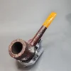 Ashton Pebble Grain 215 XX, Sandblasted Straight Billiard Estate Briar Pipe, English Estates [SOLD OUT] - Image 6