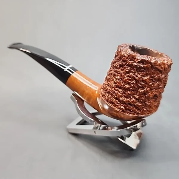 Don Carlos Partially Rusticated Rhodesian Briar Pipe, Italian Estates [SOLD OUT] - Image 7