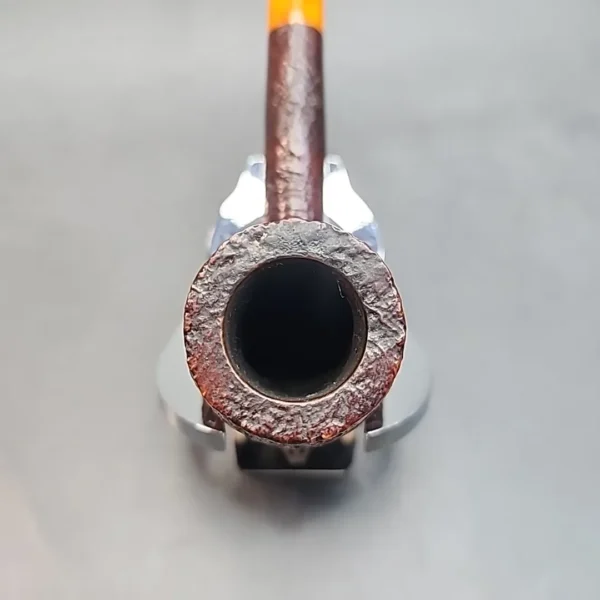 Ashton Pebble Grain 215 XX, Sandblasted Straight Billiard Estate Briar Pipe, English Estates [SOLD OUT] - Image 7