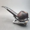 Sasieni 4 Dot Ruff Root Dark, Sandblasted Prince Estate Briar Pipe, French Estates [SOLD OUT] - Image 7