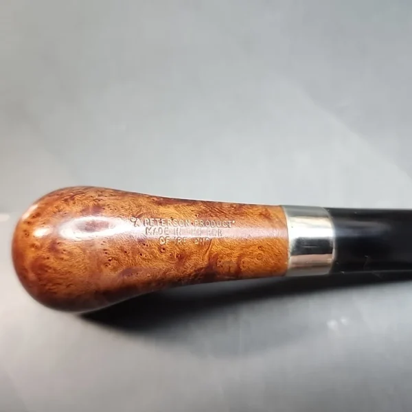 K&P Peterson Limerick, Smooth Bent Zulu Briar Pipe, Irish Estates [SOLD OUT] - Image 8