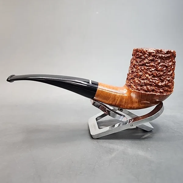 Don Carlos Partially Rusticated Rhodesian Briar Pipe, Italian Estates [SOLD OUT] - Image 8