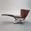 Steve Weiner Handmade 05198, Rusticated Dublin Briar Pipe, American Estates [SOLD OUT] - Image 8