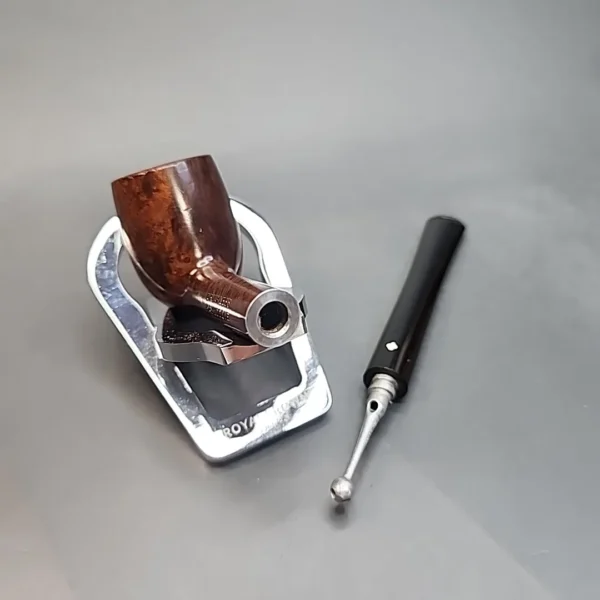 1930s Kaywoodie Drinkless 8729, Smooth Straight Billiard Briar Pipe, 4 Hole Stinger [SOLD OUT] - Image 8