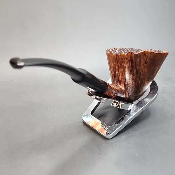 The Briar Workshop 3, Plateau Freehand Briar Pipe, American Estates - Image 8