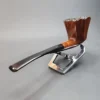 Tim West Smooth Bent Panel Estate Briar Pipe, Plateau Grain, USA [SOLD OUT] - Image 9