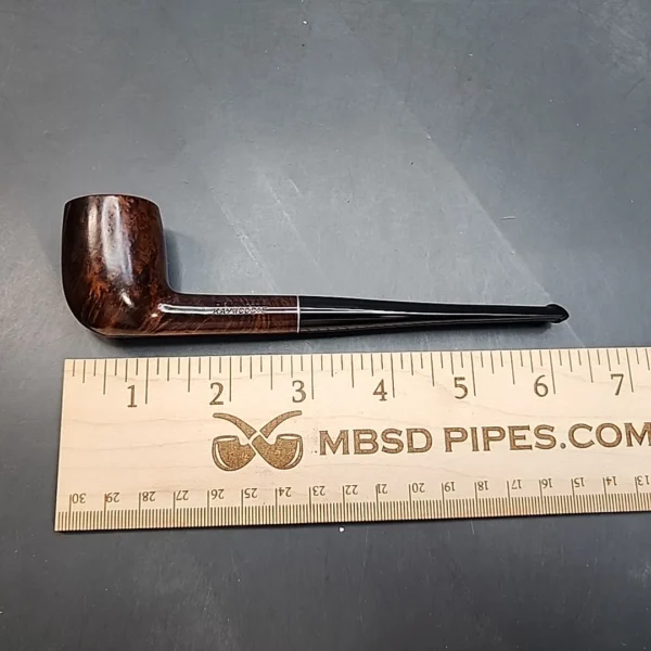 1930s Kaywoodie Drinkless 8729, Smooth Straight Billiard Briar Pipe, 4 Hole Stinger [SOLD OUT] - Image 9