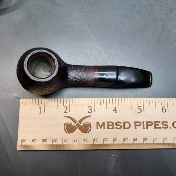 Sasieni 4 Dot Ruff Root Dark, Sandblasted Prince Estate Briar Pipe, French Estates [SOLD OUT] - Image 9