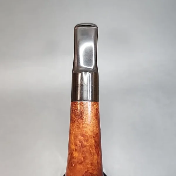 Mclintock Smooth Slightly Bent Egg Briar Pipe, 9mm [SOLD OUT] - Image 9