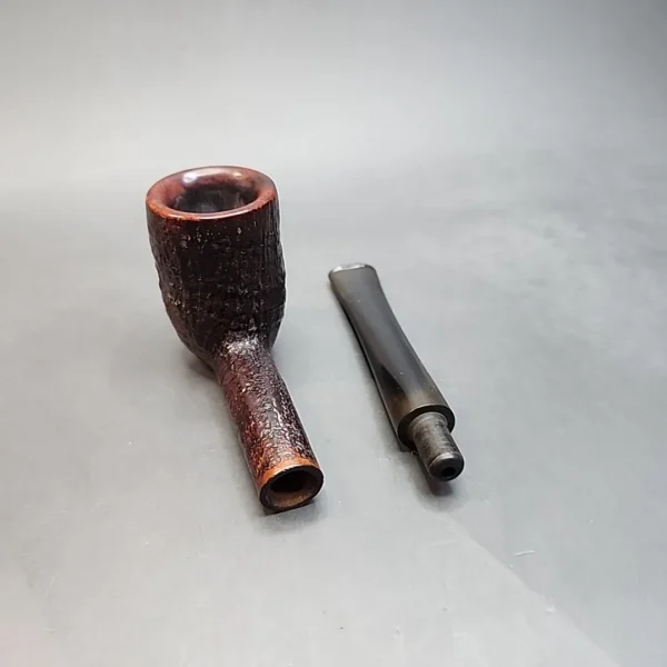 GBD Prehistoric 133, Sandblasted Straight Billiard Briar Pipe, English Estates [SOLD OUT] - Image 10