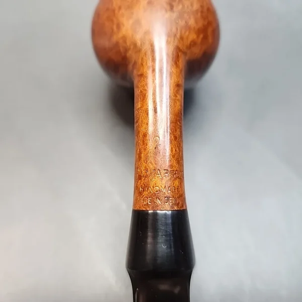 WO Larsen 2, Smooth Bent Apple Estate Briar Pipe, Danish Estates (Straight Grain) [SOLD OUT] - Image 10