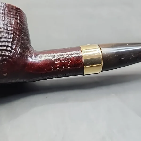 Barling 6275, Sandblasted Straight Pot Estate Briar Pipe, English Estates [SOLD OUT] - Image 10