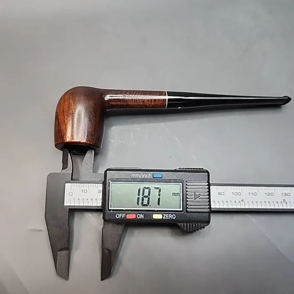 1930s Kaywoodie Drinkless 8729, Smooth Straight Billiard Briar Pipe, 4 Hole Stinger [SOLD OUT] - Image 10