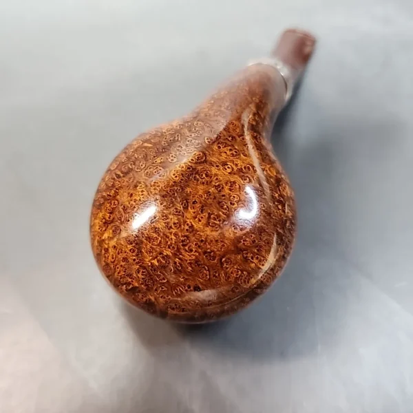 Nording Hand Made Grade 15 with Silver, Bent Volcano Briar Pipe, Danish Estates [SOLD OUT] - Image 10