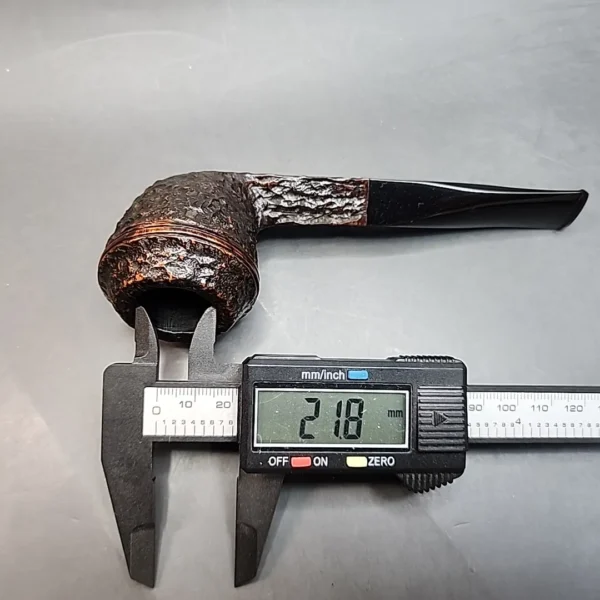 Astleys of London, Rusticated Straight Bulldog Briar Pipe, English Estates [SOLD OUT] - Image 11