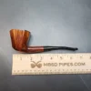 Tim West Smooth Bent Panel Estate Briar Pipe, Plateau Grain, USA [SOLD OUT] - Image 11