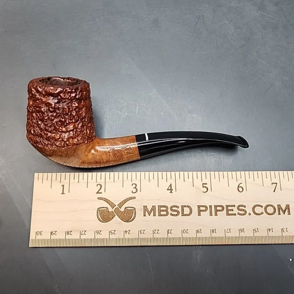 Don Carlos Partially Rusticated Rhodesian Briar Pipe, Italian Estates [SOLD OUT] - Image 11