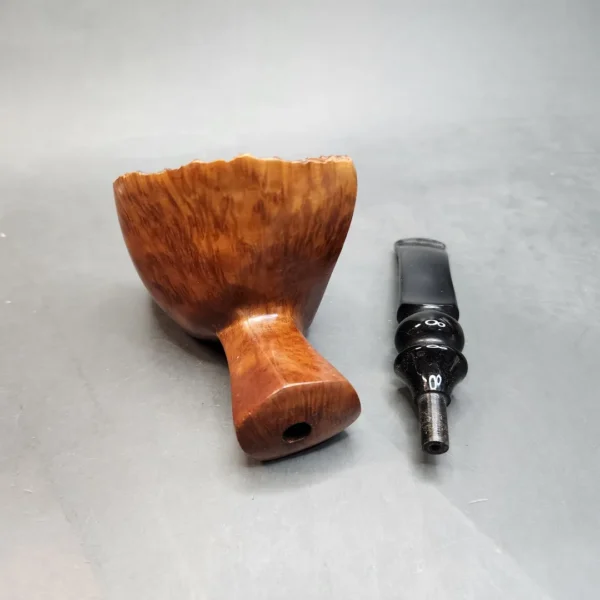 Ben Wade Royal Grain, Canted Freehand Estate Briar Pipe, Danish Estates [SOLD OUT] - Image 11