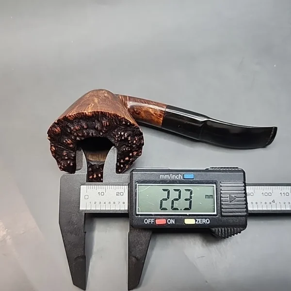 The Briar Workshop 3, Plateau Freehand Briar Pipe, American Estates - Image 11