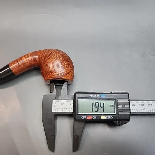 Rad Davis, Smooth Bent Apple Estate Briar Pipe, American Estates [SOLD OUT] - Image 11
