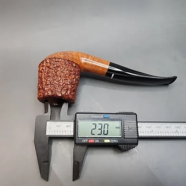 Don Carlos Partially Rusticated Rhodesian Briar Pipe, Italian Estates [SOLD OUT] - Image 12