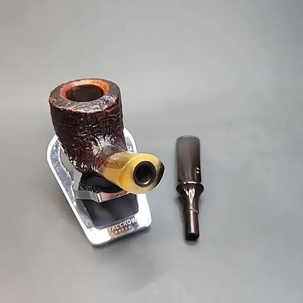 Savinelli Nonpareil, Sandblasted Acorn Briar Pipe, Italian Estates [SOLD OUT] - Image 12