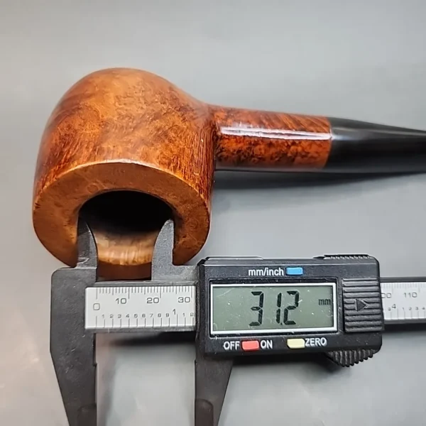 Bari Wiking, Smooth Straight Pot Briar Pipe, 9mm, Danish Estates [SOLD OUT] - Image 12