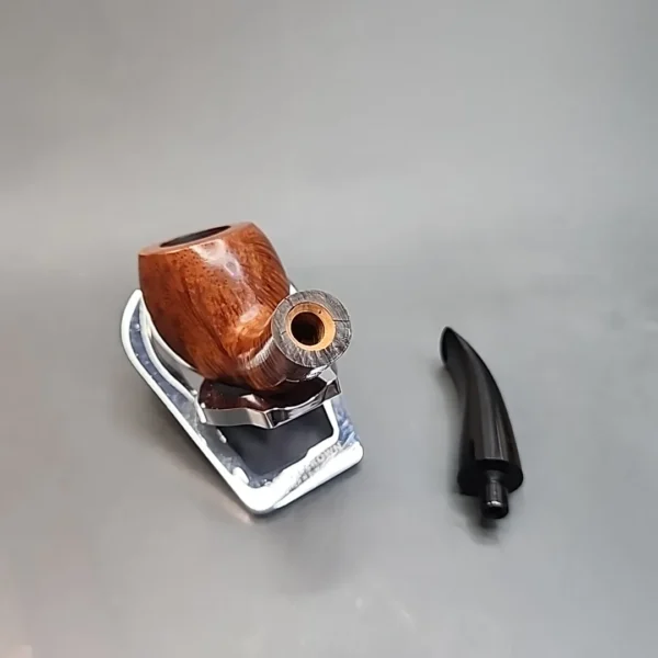 Rad Davis, Smooth Bent Apple Estate Briar Pipe, American Estates [SOLD OUT] - Image 12