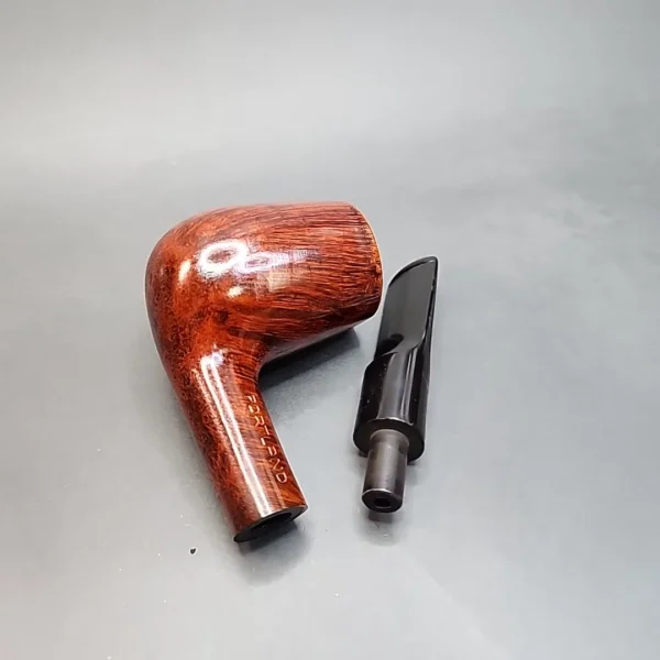 Portland 1625, Smooth Straight Brandy Estate Briar Pipe [SOLD OUT] - Image 13