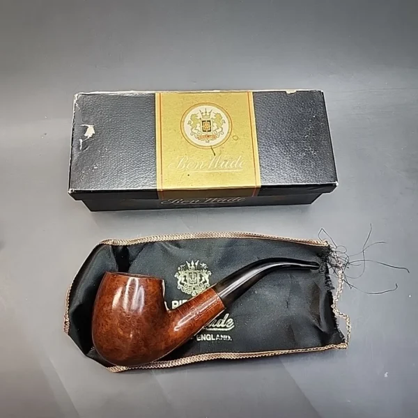 Ben Wade Standard 79, Smooth Bent Apple Estate Briar Pipe, English Estates [SOLD OUT] - Image 13
