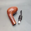 Mclintock Smooth Slightly Bent Egg Briar Pipe, 9mm [SOLD OUT] - Image 14