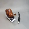 Former, Smooth Bent Egg Briar Pipe, Danish Estates (9mm) [SOLD OUT] - Image 15