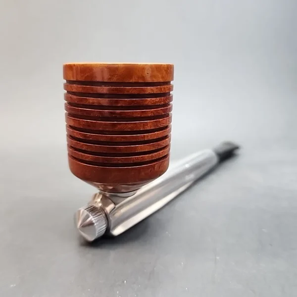 Kirsten S, Straight Metal and Briar Pipe, American Estates [SOLD OUT] - Image 4