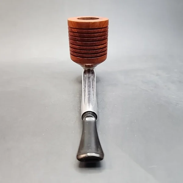 Kirsten S, Straight Metal and Briar Pipe, American Estates [SOLD OUT] - Image 7
