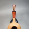 La Biota Sandblasted Rhodesian Artisan Briar Pipe, Handmade in Italy - Image 5