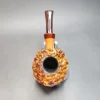 La Biota Smooth Pickaxe Handmade Briar Pipe, Cumberland Stem, Italy - Image 5