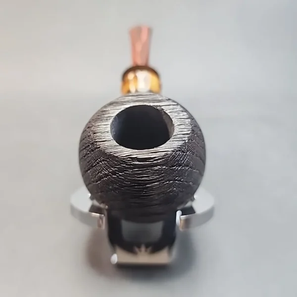 La Biota, Sandblasted Bent Acorn Morta Pipe, Handmade In Italy [SOLD OUT] - Image 6