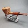 La Biota Sandblasted Rhodesian Artisan Briar Pipe, Handmade in Italy - Image 8