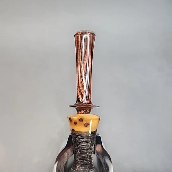 La Biota, Sandblasted Bent Acorn Morta Pipe, Handmade In Italy [SOLD OUT] - Image 9