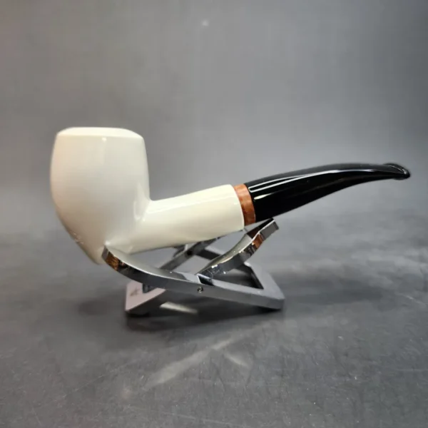 MBSD Meerschaum Deluxe, Acorn Block Meerschaum Pipe, Briar-Mortis [SOLD OUT] - Image 3