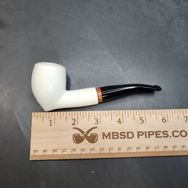 MBSD Meerschaum Deluxe, Acorn Block Meerschaum Pipe, Briar-Mortis [SOLD OUT] - Image 9