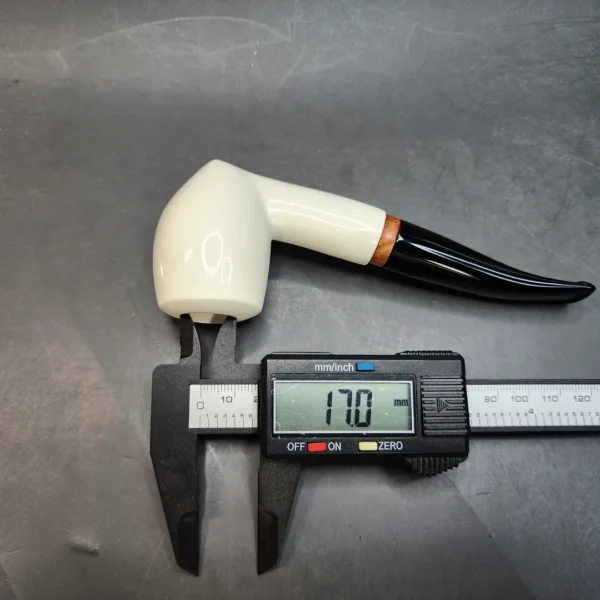 MBSD Meerschaum Deluxe, Acorn Block Meerschaum Pipe, Briar-Mortis [SOLD OUT] - Image 10