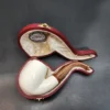 MBSD Meerschaum Deluxe, Bent Apple Block Meerschaum Pipe, Briar-Mortis [SOLD OUT] - Image 3