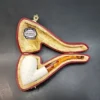 MBSD Meerschaum Bent Pickaxe Block Meerschaum Pipe, Fitted Case [SOLD OUT] - Image 3